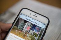 The College of Communication has partnered with The New York Times to provide free Times digital access to for all COM students, faculty and staff. PHOTO ILLUSTRATION BY MADDIE MALHOTRA/ DAILY FREE PRESS STAFF