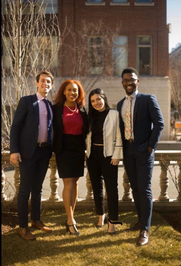 OneBU, whose candidates will make up next year’s Student Government executive board, say they will focus on creating a more inclusive student community. COURTESY ONEBU