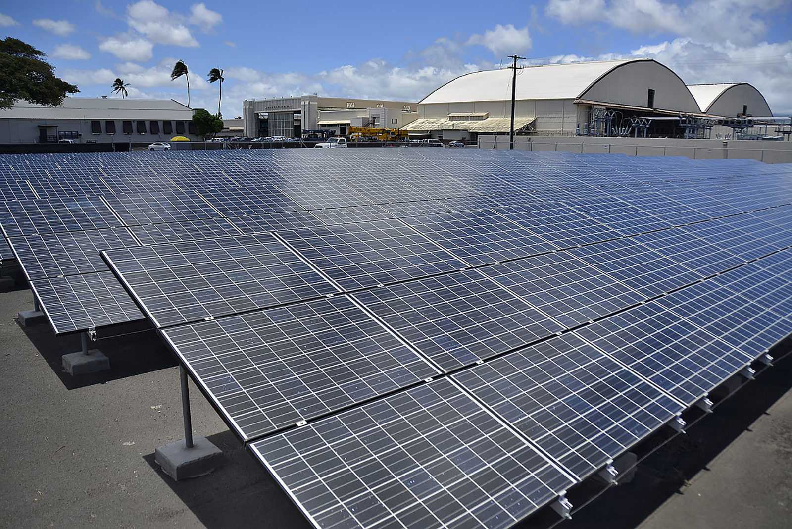 Team of Boston University engineering professors develop a transparent electrodynamic system that self-cleans solar panels in order to capture more solar energy. PHOTO COURTESY WIKIMEDIA COMMONS