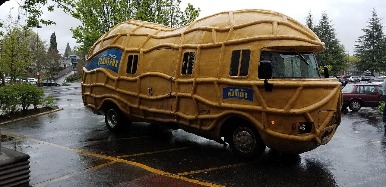 Planters’ NUTmobile. The NUTmobile visited Boston University last week to recruit student brand ambassadors to drive the vehicle. COURTESY OF WIKIMEDIA COMMONS