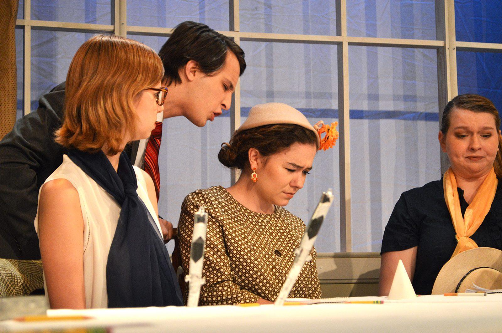 Boston Unversity’s Stage Troupe performs "12 Angry Jurors” at the Student Theater at Agganis Arena on Thursday, Friday and Saturday. PHOTO BY CAROLYN KOMATSOULIS/ DAILY FREE PRESS STAFF
