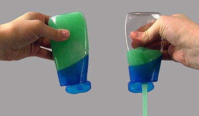 Inventors from the Massachusetts Institute of Technology announced LiquiGlide, a new technology that helps viscous liquids slide out of their containers more easily, on March 24. PHOTO COURTESY OF LIQUIGLIDE