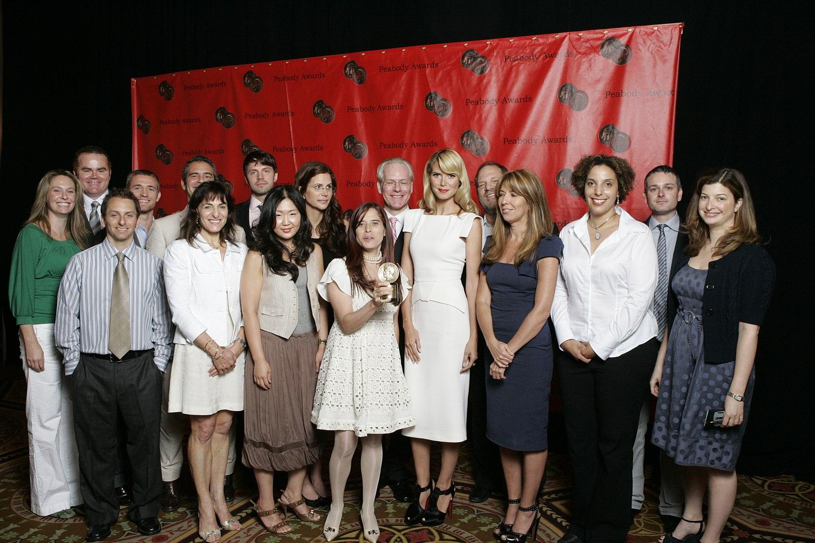project runway cast at 2008 peabody awards