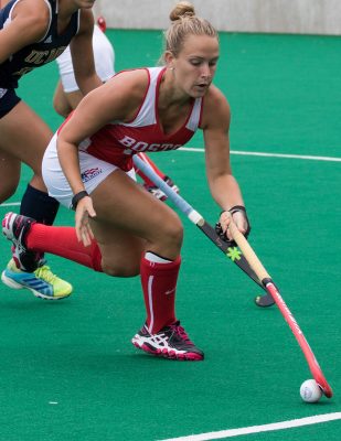Junior forward Grace Boston has four points for the Terriers thus far. PHOTO BY JUSTIN HAWK/ DFP FILE PHOTO 