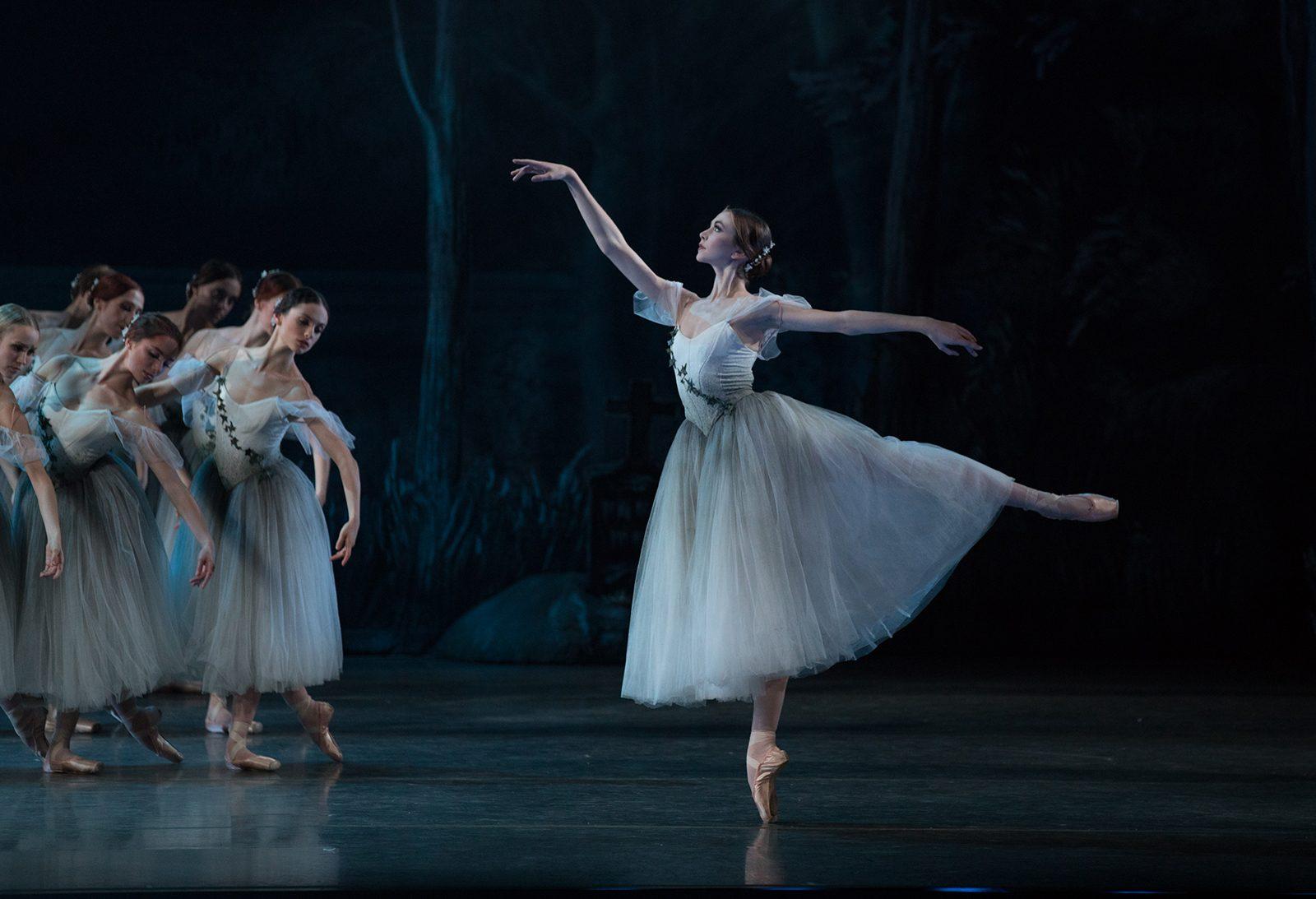 Adapted by Larissa Ponomarenko, the Boston Ballet production of “Giselle” began on Sept. 19 at the Boston Opera House and continues showing throughout this weekend. COURTESY OF THE BOSTON BALLET