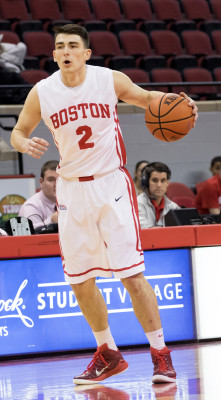 Senior guard John Papale earned Patriot League Player of the Week honors on Monday. PHOTO BY JUSTIN HAWK/DFP FILE PHOTO