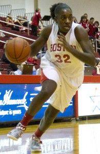 BU senior guard Chantell Alford earned America East Player of the Week honors for the fifth time this season for her play against Maine and UNH. MICHELLE JAY/DAILY FREE PRESS STAFF