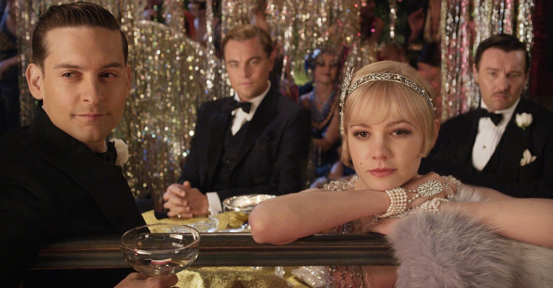 Photo Courtesy of Warner Bros. PicturesTobey Maguire, Leonardo DiCaprio and Carrie Mulligan in a scene fromThe Great Gatsby.