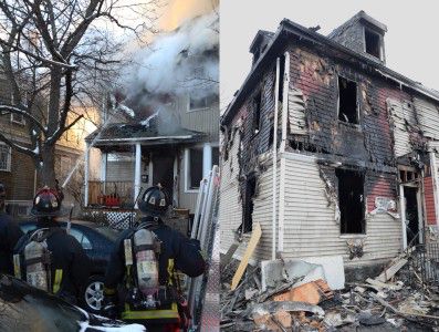 A year after the Linden Street fire the property has been sold but no development has been made. PHOTO BY MICHAEL FERRUGGIA/DAILY FREE PRESS FILE