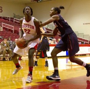 BU senior guard Chantell Alford leads America East with 3.1 3-pointers per game and has made the most 3-pointers in Terrier history. MICHELLE JAY/DAILY FREE PRESS STAFF