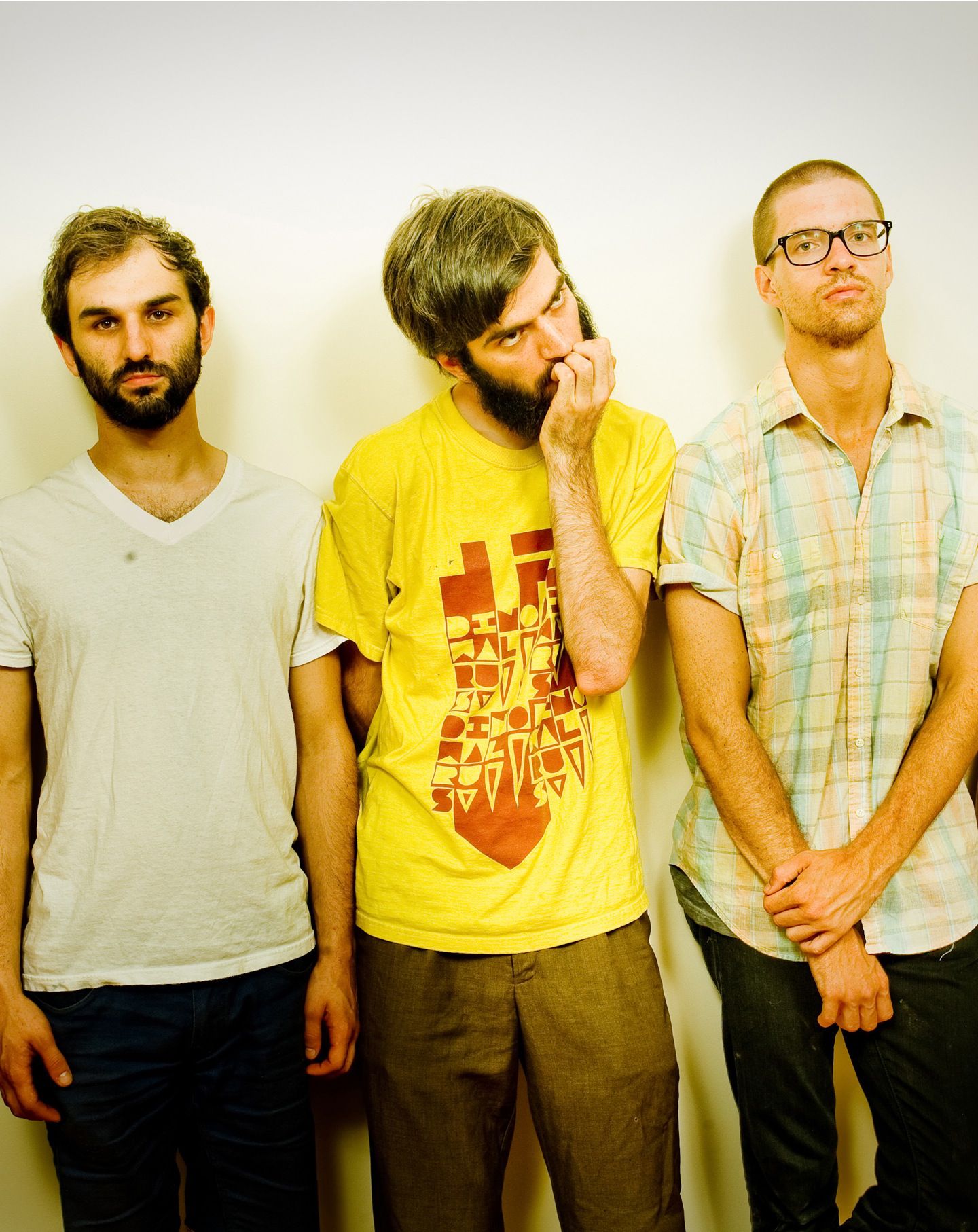 Photo Courtesy of victoria jacobsPatrick Stickles, center, is the main singer and songwriter of TitusAndronicus.