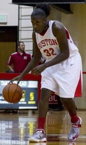 Senior guard Chantell Alford had a good game the last time the Terriers faced Stony Brook. MICHELLE JAY/DAILY FREE PRESS STAFF