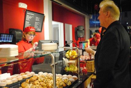 Swissbäkers, a Swiss bakery located at 168 Western. Ave in Allston, held its grand opening Thursday. PHOTO BY GRACE WILSON/DAILY FREE PRESS STAFF