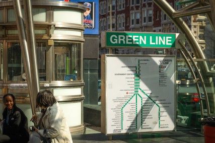 The Massachusetts Bay Transportation Authority is proposing to extend the Green Line beyond Lechmere in East Cambridge to Union Square in Somerville and College Avenue in Medford. PHOTO BY MADELEINE ATKINSON/DAILY FREE PRESS STAFF