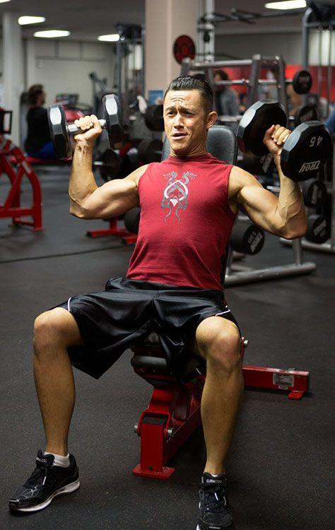 Joseph Gordon-Levitt, who stars in Don Jon as Jon Martello, works out for a scene in the film. Don Jon will hit theaters this Friday. PHOTO COURTESY OF RELATIVITY MEDIA.