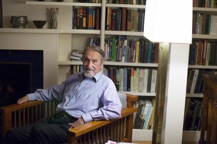 Harvard professor emeritus Martin Karplus won the Nobel Prize in Chemistry Wednesday. PHOTO COURTESY OF STEPHANIE MITCHELL/HARVARD STAFF PHOTOGRAPHER 