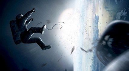 Gravity, an existential drama by Mexican director Alfonso Cuarón, stars Sandra Bullock as an astronaut trapped in space. The film hit theaters Friday.     PHOTO COURTESY  OF WARNER BROS. ENTERTAINMENT, INC.