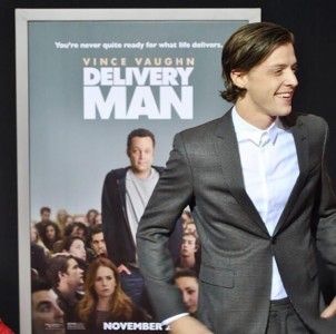 Dave Patten poses and flashes a winning smile at the premiere of Delivery Man. PHOTO COURTESY OF DAVE PATTEN