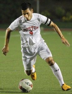 MICHELLE JAY/DAILY FREE PRESS STAFF Anthony Ciccone led the Terriers with seven assists this season. 