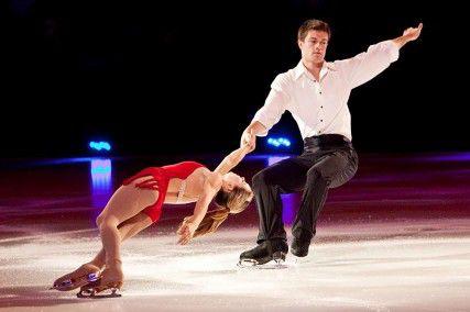 Jimmy Morgan, College of Communication senior, performed with his figure skating partner Alex Shaughnessy at the US Figure Skating Championships Saturday. 