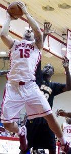 MICHELLE JAY/DAILY FREE PRESS FILE PHOTO  Senior forward Dom Morris scored 15 points and recorded two steals in a win over Colgate.  