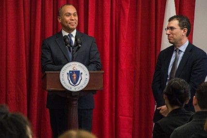 Massachusetts Gov. Deval Patrick announced Thursday he hired a new company called Optum to address ongoing problems with the state’s Health Connector website. PHOTO BY SPENCER CRISPINO/GOVERNOR’S OFFICE 