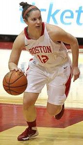 MICHELLE JAY/DAILY FREE PRESS STAFF Senior guard Danielle Callahan scored 20 points in BU’s last game, a win over Loyola. 
