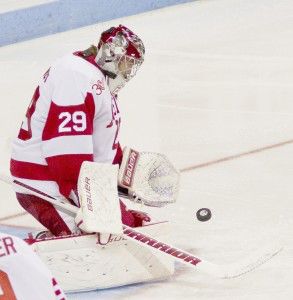 MICHELLE JAY/DAILY FREE PRESS STAFF Sophomore goaltender Matt O’Connor will start Monday’s game against Boston College.