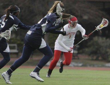 MAYA DEVEREAUX/DAILY FREE PRESS STAFF With her goal on Saturday, sophomore Jill Horka now has 16 goals in 2014. 