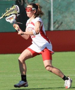 MICHELLE JAY/DAILY FREE PRESS FILE PHOTO BU senior midfielder Sydney Godett was named to the Academic All-Patriot League Team on Tuesday.
