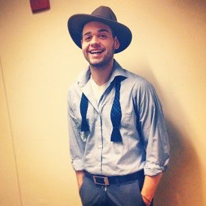 Darian Carpenter, junior at Emerson College, smiles in his untied bow-tie and country hat. PHOTO COURTESY OF DARIAN CARPENTER