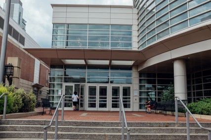 The Fitness and Recreation Center, affectionately known as FitRec, is located in west campus and boasts a wide variety of state-of-the-art workout equipment that is free to all Boston University students. PHOTO BY CLINTON NGUYEN/DAILY FREE PRESS STAFF