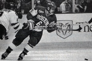 FILE PHOTO/Derek Gee O'Connell captured four Beanpot titles during his tenure with the Terriers from 1995-99.