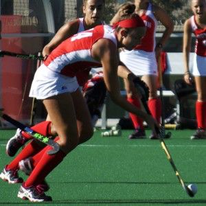 Sophomore forward Taylor Blood scored her first collegiate goal Sunday against Yale. PHOTO BY MAYA DEVERAUX/DAILY FREE PRESS STAFF