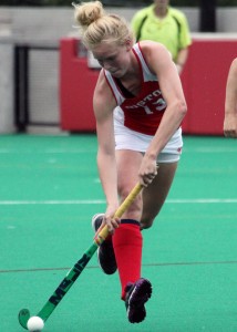 Sophomore midfielder Hester van der Laan ranks third on the team with five points this season. PHOTO BY AMELIA WELLS/DAILY FREE PRESS CONTRIBUTOR 