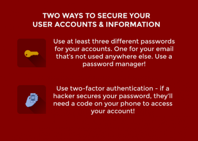 2 ways to secure your information