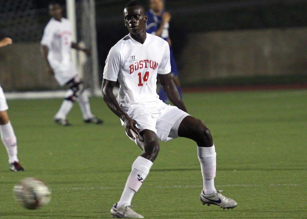 Senior forward Dominique Badji scored two goals against Princeton Saturday. PHOTO BY MICHELLE JAY/DFP FILE PHOTO