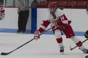 Sophomore forward Maddie Elia scored two goals Saturday afternoon. PHOTO BY MICHELLE JAY/DFP FILE PHOTO