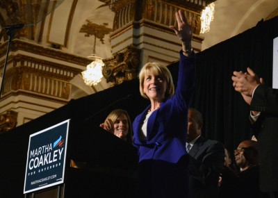 Democratic gubernatorial candidate Martha Coakley will appear on the Nov. 4 ballot in Massachusetts. PHOTO BY FALON MORAN/DAILY FREE PRESS STAFF