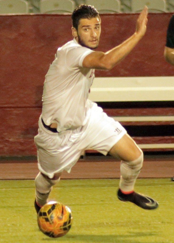 Freshman midfielder David Amirani scored his fourth goal of the season Saturday. PHOTO BY JUSTIN HAWK/DAILY FREE PRESS STAFF