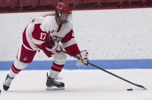 Junior defenseman Diana Bennett is expected to see plenty of ice time against the Boston Blades. PHOTO BY MICHELLE JAY/DFP FILE PHOTO