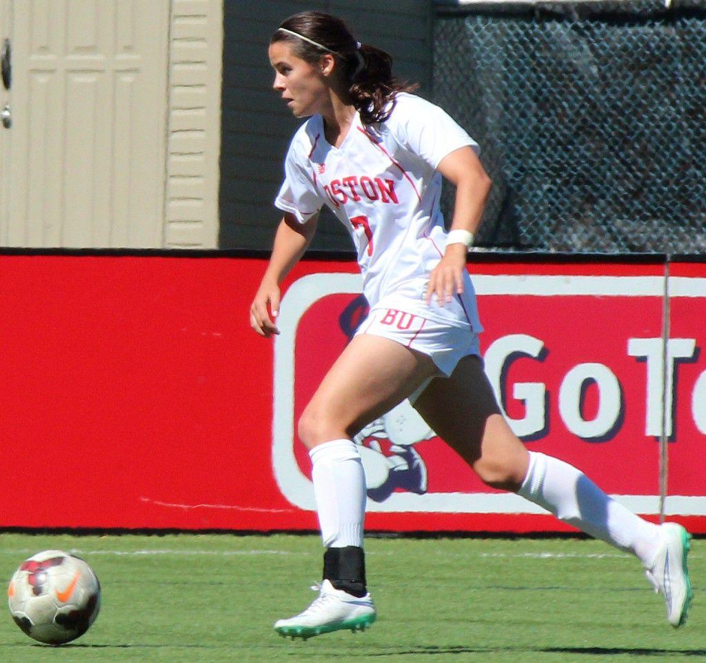 Freshman forward Christina Wakefield scored her second goal of the season Saturday against Colgate University. PHOTO BY ANN SINGER/DAILY FREE PRESS STAFF