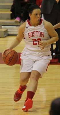 Junior guard Clodagh Scannell is one of just three upperclassmen on the BU roster. PHOTO BY MICHELLE JAY/DFP FILE PHOTO