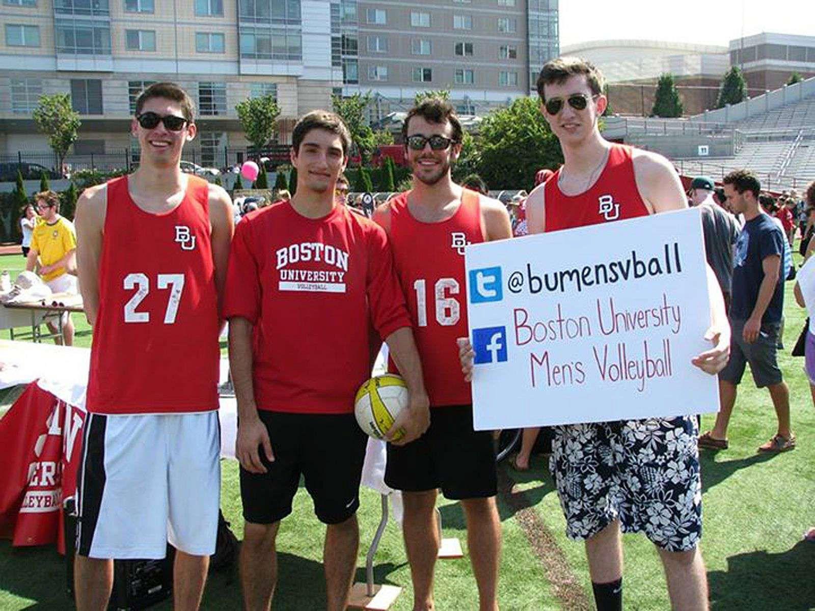 The BU men's club volleyball team played in their second preseason tournament over the weekend. PHOTO COURTESY OF SCOTT FLICKINGER