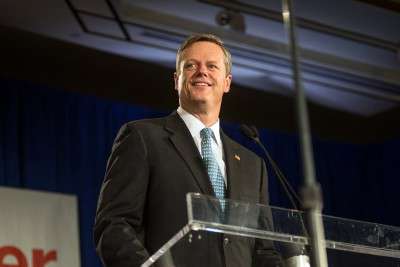 Massachusetts Governor-elect Charlie Baker said in his acceptance speech that he would prioritize bipartisanship to work toward closing the achievement gap in the Commonwealth. PHOTO BY MIKE DESOCIO/DFP FILE PHOTO