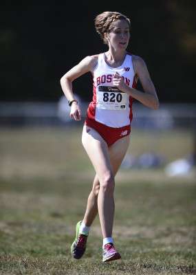 Senior Rosa Moriello was named Patriot League Runner of the Year after her performance Saturday at the Patriot League Championships. PHOTO COURTESY OF STEVE MCLAUGHLIN