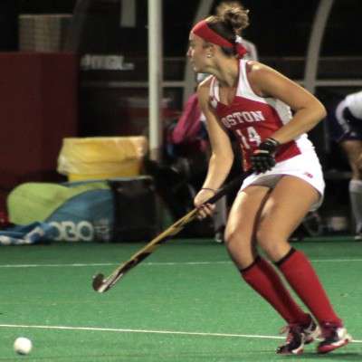 Sophomore forward Amanda Cassera scored two goals Saturday against Colgate. PHOTO BY JUSTIN HAWK/DAILY FREE PRESS STAFF