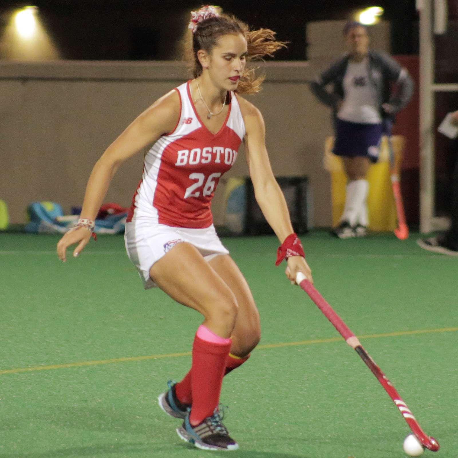 Junior forward/midfielder Sofi Laurito was named Patriot League Offensive Player of the Year Tuesday. PHOTO BY JUSTIN HAWK/DAILY FREE PRESS STAFF