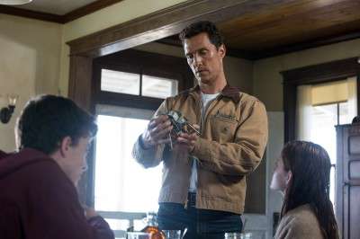 Matthew McConaughey plays Cooper, a former NASA test pilot and engineer tasked with finding a new habitable planet in Christopher Nolan's "Interstellar," released Friday. PHOTO COURTESY OF PARAMOUNT PICTURES