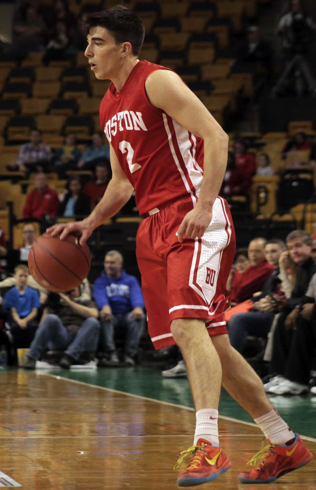 Junior guard John Papale PHOTO BY JUSTIN HAWK/DAILY FREE PRESS STAFF